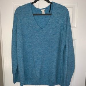 H&M Soft Medium Blue Sweater